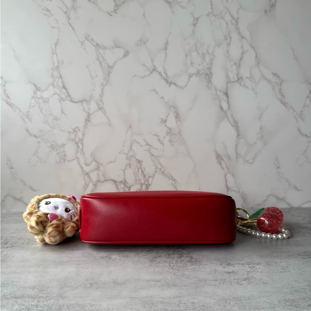 Red Cherry Coach Demi Shoulder Bag - Picture 6 of 9